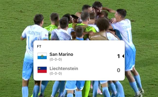 San Marino danh bai Liechtenstein 1-0