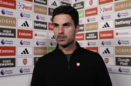 HLV Arteta hài lòng về tinh thần không bỏ cuộc của dàn sao Arsenal